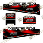 Mercury 25hp Decal Kit - 1994 - 1998