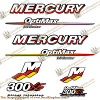 Mercury 300XS 3.2 Stroker Decal Kit