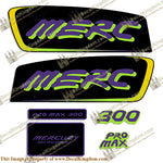 Mercury 300hp Pro Max Decal Kit (Purple/Lime)