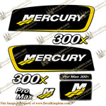 Mercury 300x ProMax Decals - Yellow