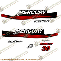 Mercury 30hp Four Stroke Decal Kit 1999-2006 (Red)
