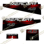 Mercury 4.0hp Decal Kit - 1994 - 1998