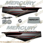 Mercury 50hp BigFoot FourStroke Decals - 2013+
