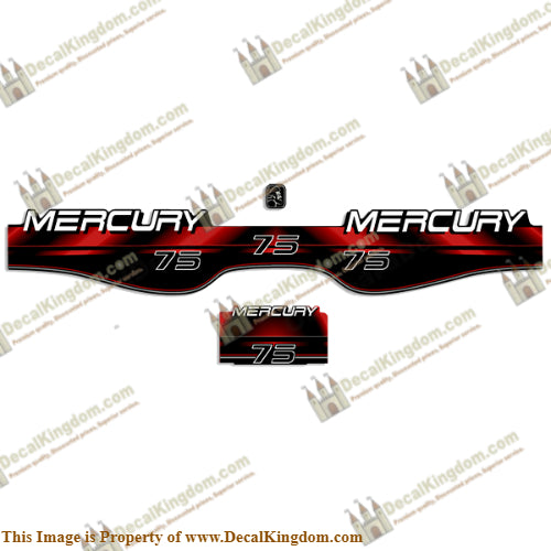 Mercury 75hp Decal Kit 1998 - 1999