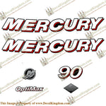 Mercury 90hp "Optimax" Decals - 2006