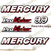 Mercury 9.9 Pro Kicker Decals