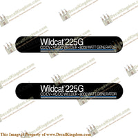 Miller Wildcat 225G Welder Decal Kit (Set of 2)