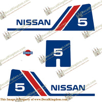 Nissan 5hp Decal Kit - 1984 - 1995