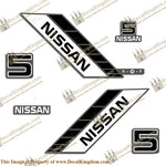 Nissan 5hp Decal Kit - 1990's