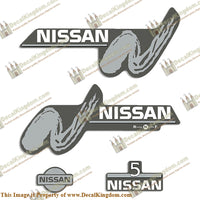 Nissan 5hp Decal Kit - 1999