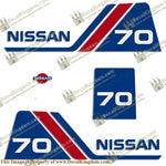 Nissan 70hp Decal Kit - 1984 - 1995