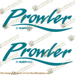 Prowler by Fleetwood RV Decals (Set of 2) - 1 Color!
