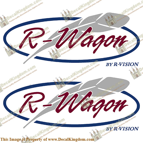 R-Wagon by R-Vision RV Decals (Set of 2)