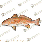 Red Drum Decal - 9" - Boat Decals from DecalKingdom Red Drum Decal - 9" outboard decal Red Drum Decal - 9" vintage decals