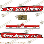 Scott Atwater 3.6hp Decals - 1947