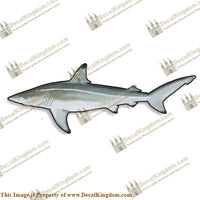 Shark Decal - 9" - Boat Decals from DecalKingdom Shark Decal - 9" outboard decal Shark Decal - 9" vintage decals