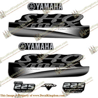 YAMAHA 225HP VMAX SHO FOURSTROKE DECALS - PICK COLOR!