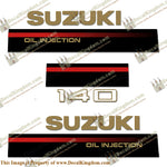Suzuki 140hp 2-Stroke Decal Kit - 1995 - 1997