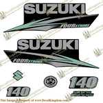 Suzuki 140hp FourStroke Decals (Sea Foam) 2013+