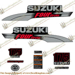 Suzuki 175hp DF175 Decal Kit - 2006 - 2009