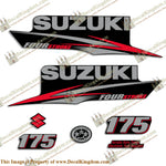 Suzuki 175hp DF175 Decal Kit - 2010 - 2013