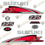 Suzuki 225hp "225SS" Decal Kit - 2013+