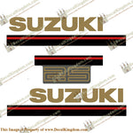 Suzuki 25hp 2-Stroke Decal Kit - 1995