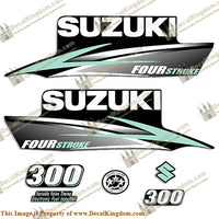 Suzuki 300hp FourStroke Decals (Sea Foam) 2010+