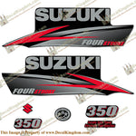 Suzuki 350hp DF350 Decal Kit - 2010 - 2013