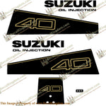 Suzuki 40hp (DT40) Decal Kit - 1987