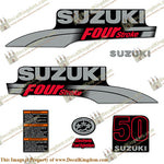 Suzuki 50hp DF50 Decal Kit 2003 - 2009