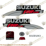 Suzuki 60hp DF60 Decal Kit 2003 - 2009