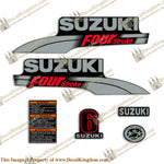 Suzuki 6hp DF6 Decal Kit 2003 - 2009