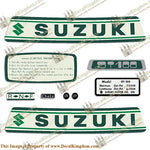 Suzuki 7hp DT100 Decal Kit - 1960's to 1970's