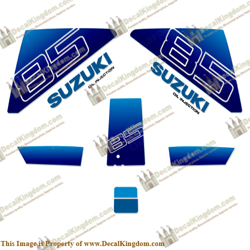 Suzuki 85hp Decal Kit