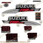 Suzuki 150-175hp Decal Kit DF Series 2003 - 2009 - Boat Decals from DecalKingdom Suzuki 150-175hp Decal Kit DF Series 2003 - 2009 outboard decal Suzuki 150-175hp Decal Kit DF Series 2003 - 2009 vintage decals