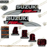 Suzuki 4-9.9hp Decal Kit DF Series 2003 - 2009 - Boat Decals from DecalKingdom Suzuki 4-9.9hp Decal Kit DF Series 2003 - 2009 outboard decal Suzuki 4-9.9hp Decal Kit DF Series 2003 - 2009 vintage decals
