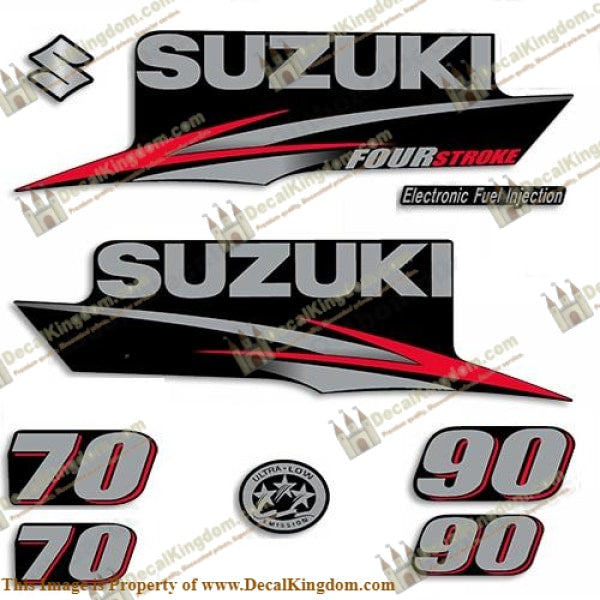Suzuki 70-90hp Decal Kit DF Series 2010-2013 - Boat Decals from DecalKingdom Suzuki 70-90hp Decal Kit DF Series 2010-2013 outboard decal Suzuki 70-90hp Decal Kit DF Series 2010-2013 vintage decals