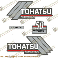 Tohatsu 50hp Automixing Decal Kit