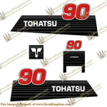 Tohatsu 90hp AutoMixing Decal Kit - 1996 - 2002