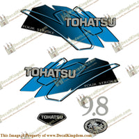 Tohatsu 9.8hp Decal Kit - Blue