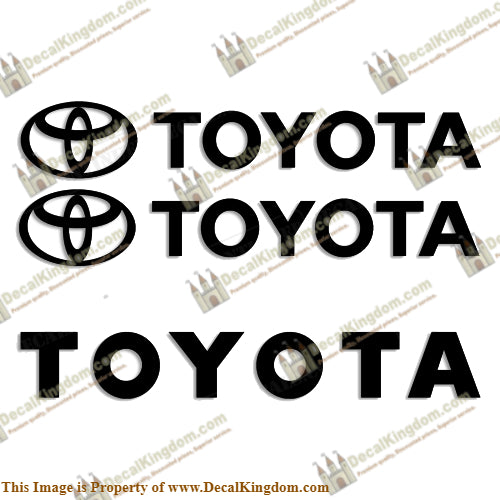Toyota Forklift Decal Kit - Any Color!