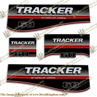 Tracker 60hp Pro Series Engine Decal kit - 2005