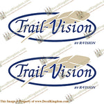 Trail Vision by R-Vision RV Decals (Set of 2)