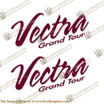 Vectra Grand Tour RV Decals (Set of 2)
