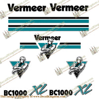 Vermeer BC1000 XL Chipper Decal Kit