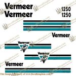 Vermeer BC 1250 Brush Chipper Decal Kit