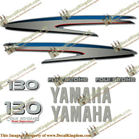Yamaha 130hp 4-Stroke Decal Kit