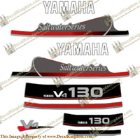 Yamaha 130hp V4 Saltwater Series Decals
