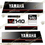 Yamaha 140hp Precision Blend Decals